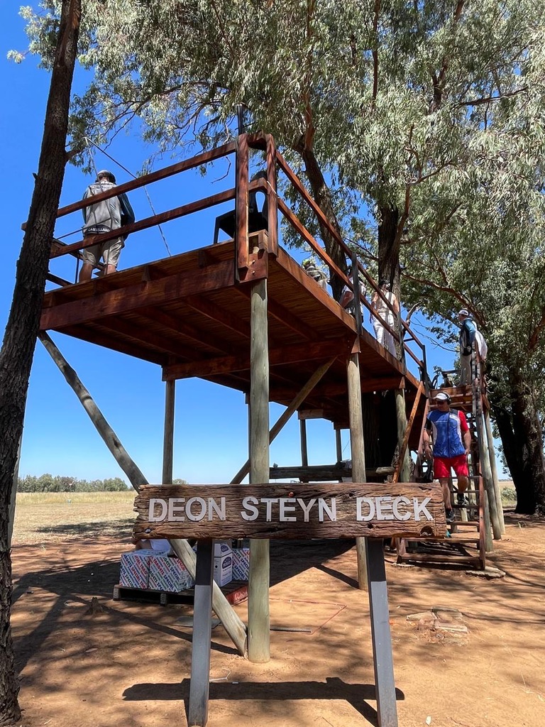 The Deon Steyn Deck at Maccauw