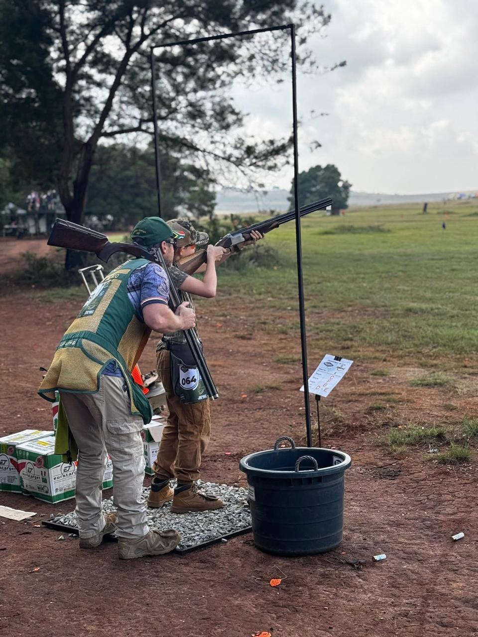 David Lillico, clay shooting coach